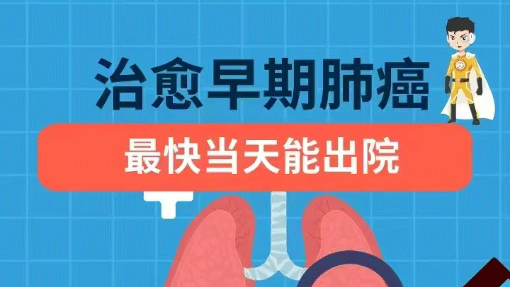 无需插管！肺癌手术，实现最快24小时内出院→